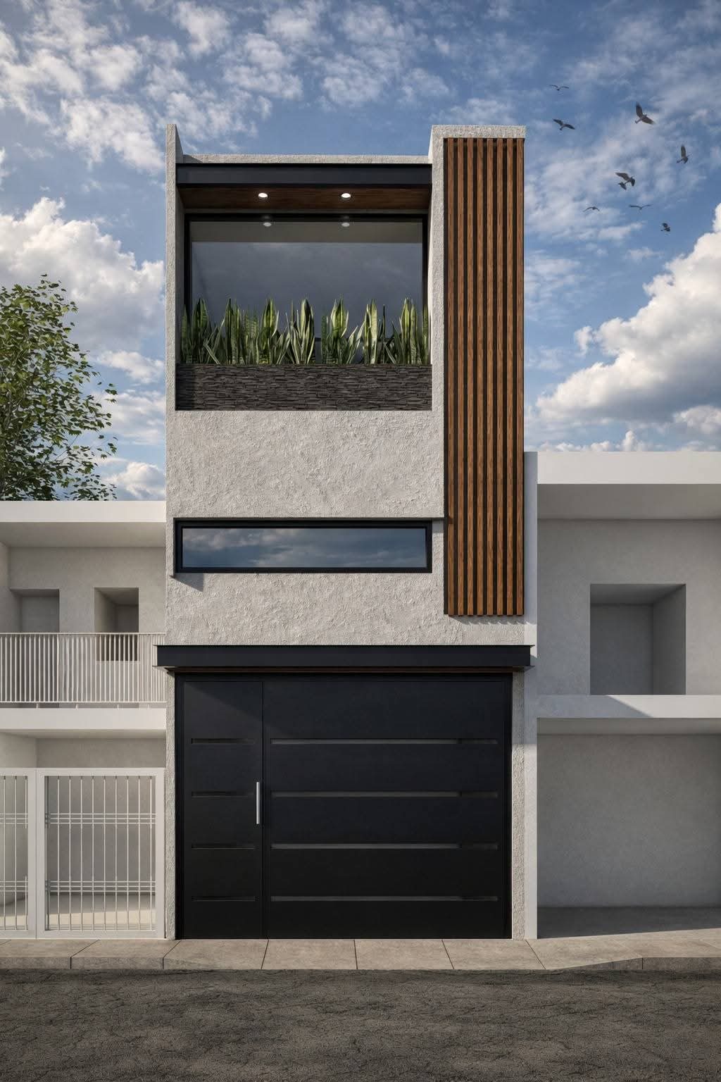 Residencia contemporánea diseñada y construida por XAV-AR